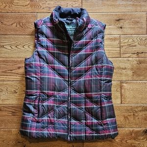 Eddie Bauer Plaid Vest